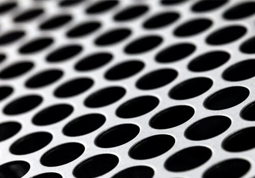 Produit en acier9;aluminium perforée Perforated Aluminium Sheet