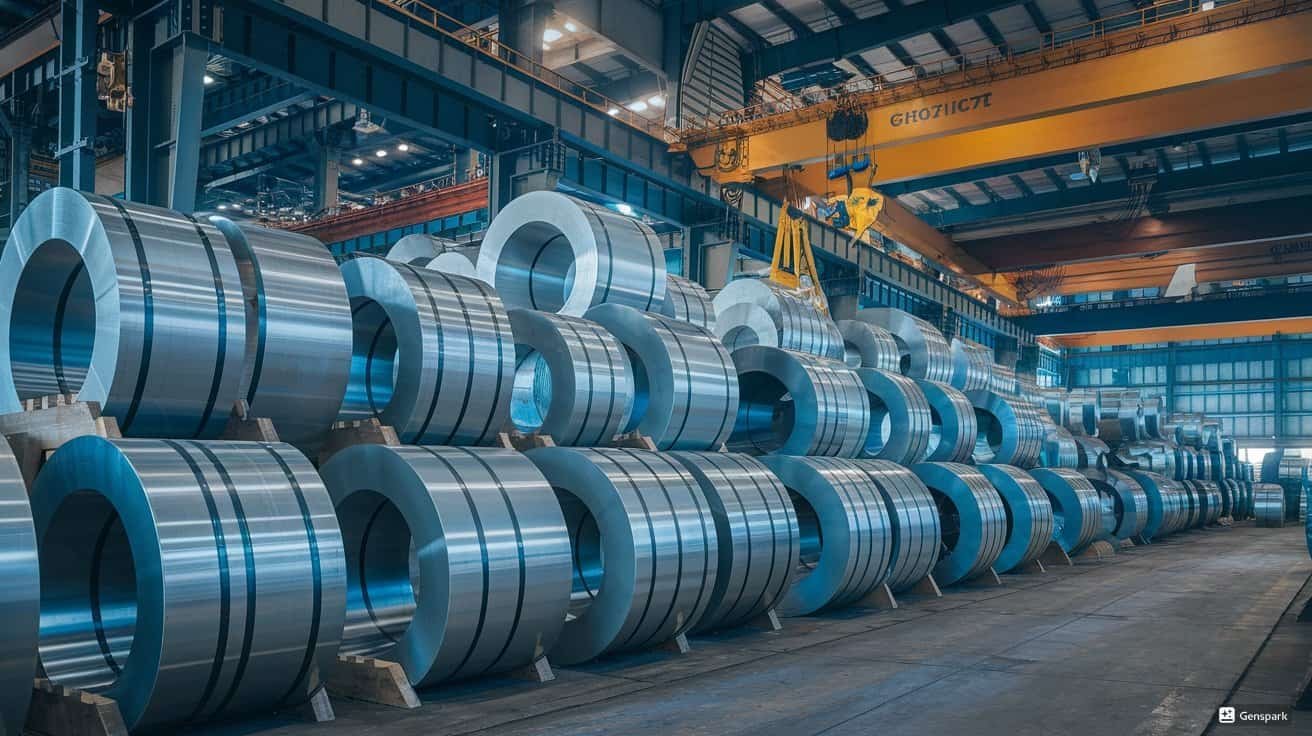 What Is a Steel Coil? 1 galvanized steel coil