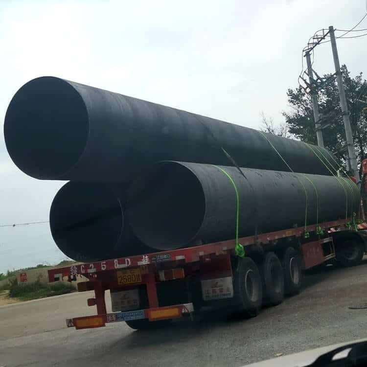 Karbon Polad Spiral Boru 21 Carbon Steel Spiral Pipe Delivery3