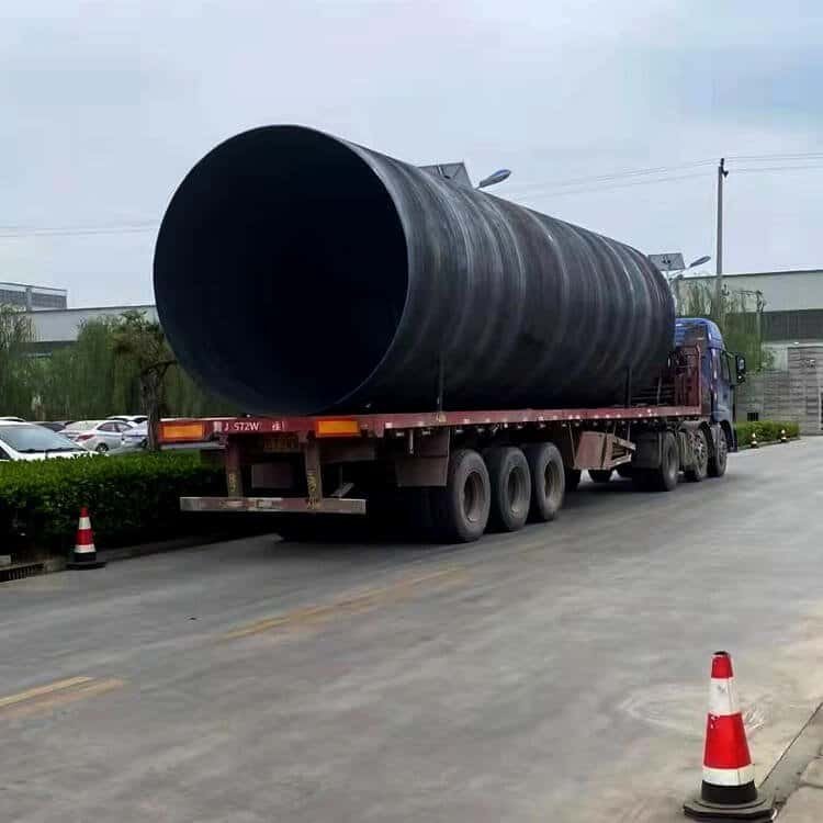 Karbon Polad Spiral Boru 23 Carbon Steel Spiral Pipe Delivery5