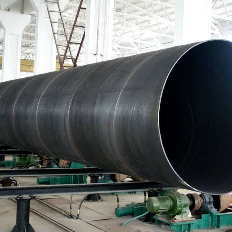 Karbon Polad Spiral Boru 6 Carbon Steel Spiral Pipe Production1