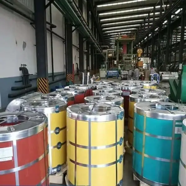 EN 10142 Color Coated Galvanized Steel Coil