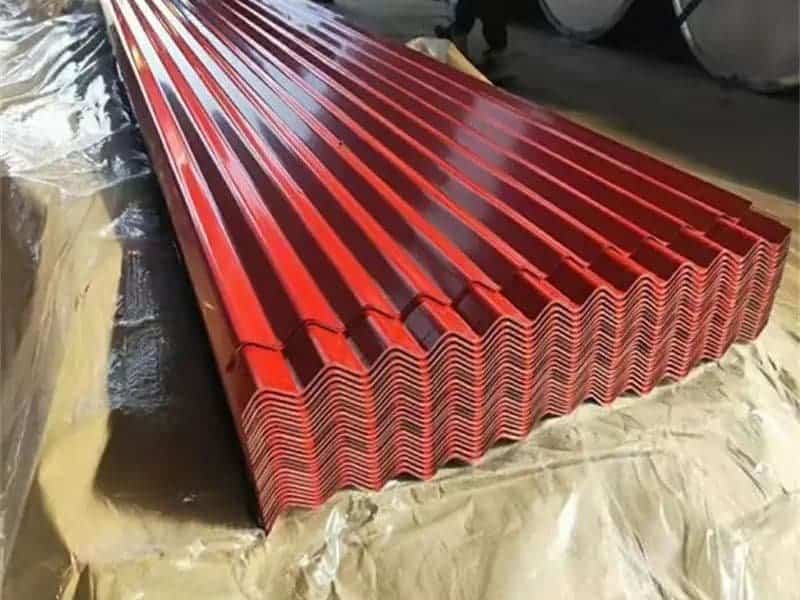 AS 1397 Color Coated Corrugated Sheet