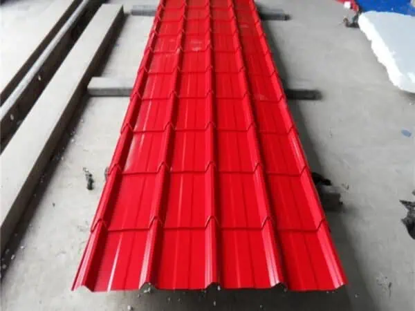 EN 10346 Color Coated Corrugated Sheet