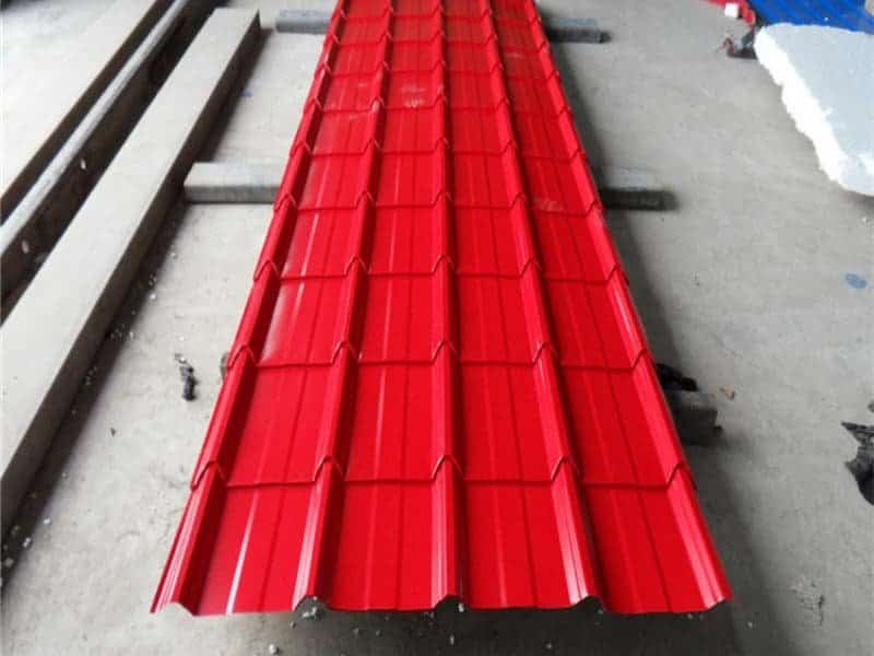 EN 10346 Color Coated Corrugated Sheet