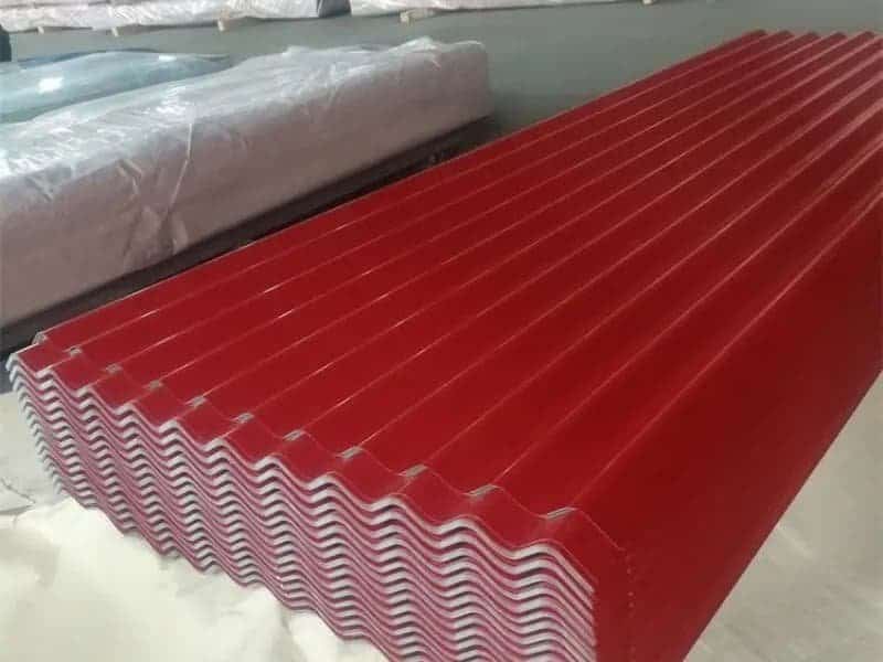 ASTM A653 Color Coated Corrugated Sheet