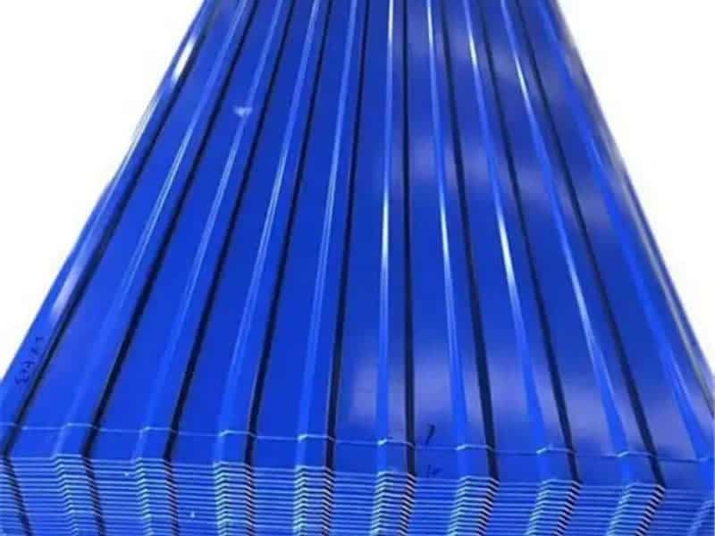 Q235 Color Coated Corrugated Sheet