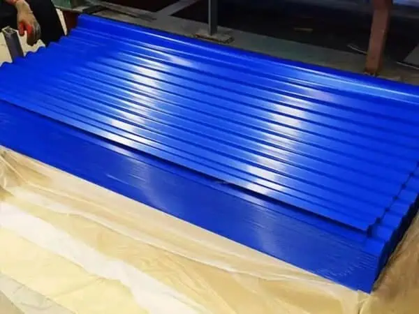 color coated corrugated sheet Z275