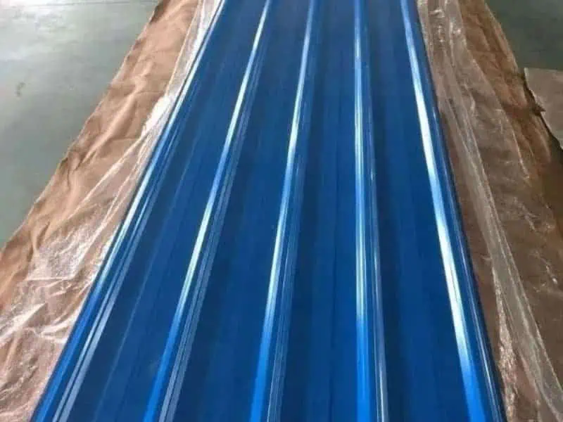 EN 4398 Color Coated Corrugated Sheet