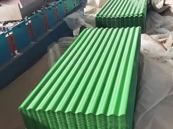color coated corrugated sheet Z275