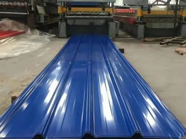 EN 10051 Color Coated Corrugated Sheet