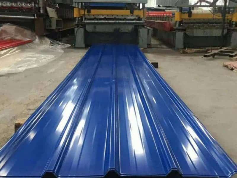 EN 10051 Color Coated Corrugated Sheet