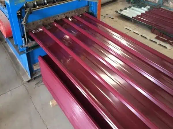 EN 10346 Color Coated Corrugated Sheet