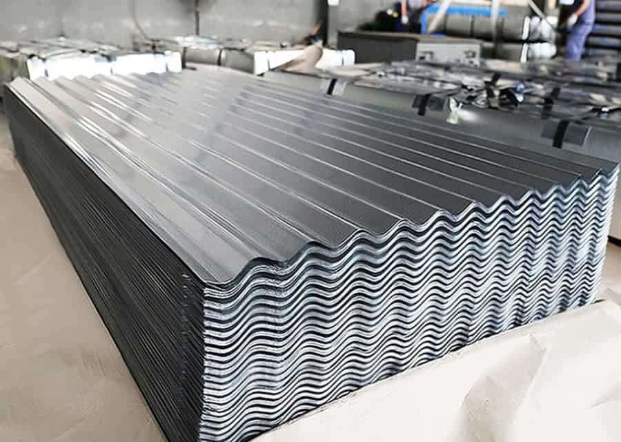 EN 10346 galvanized corrugated sheets