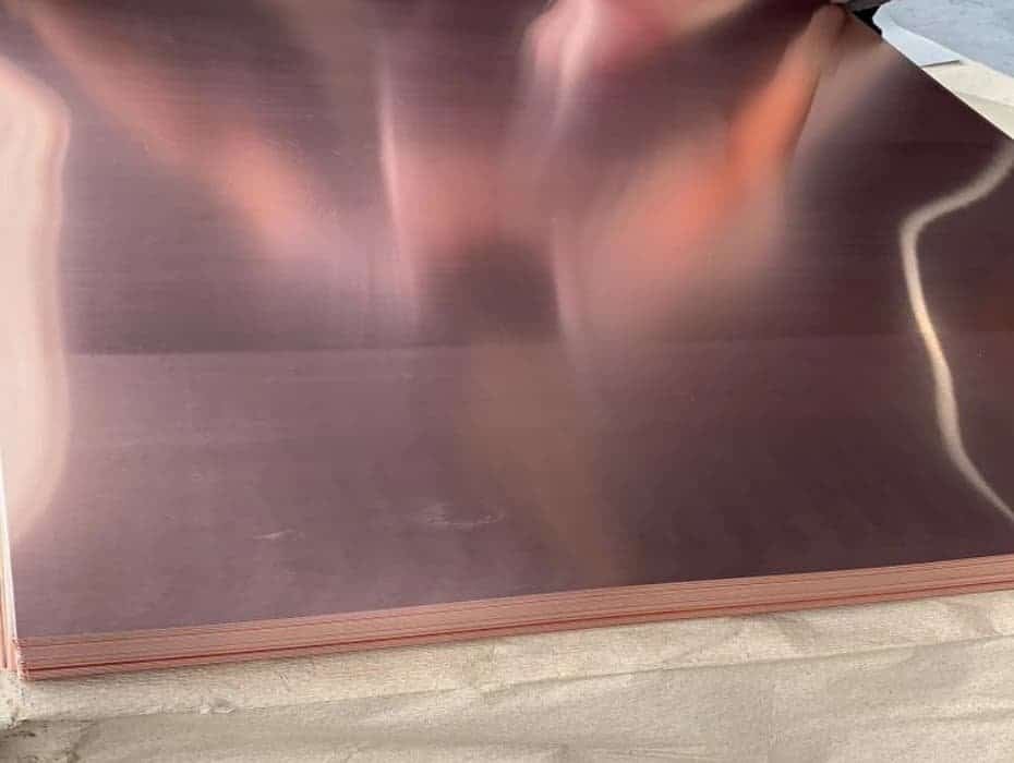 ASTM CDA copper sheet