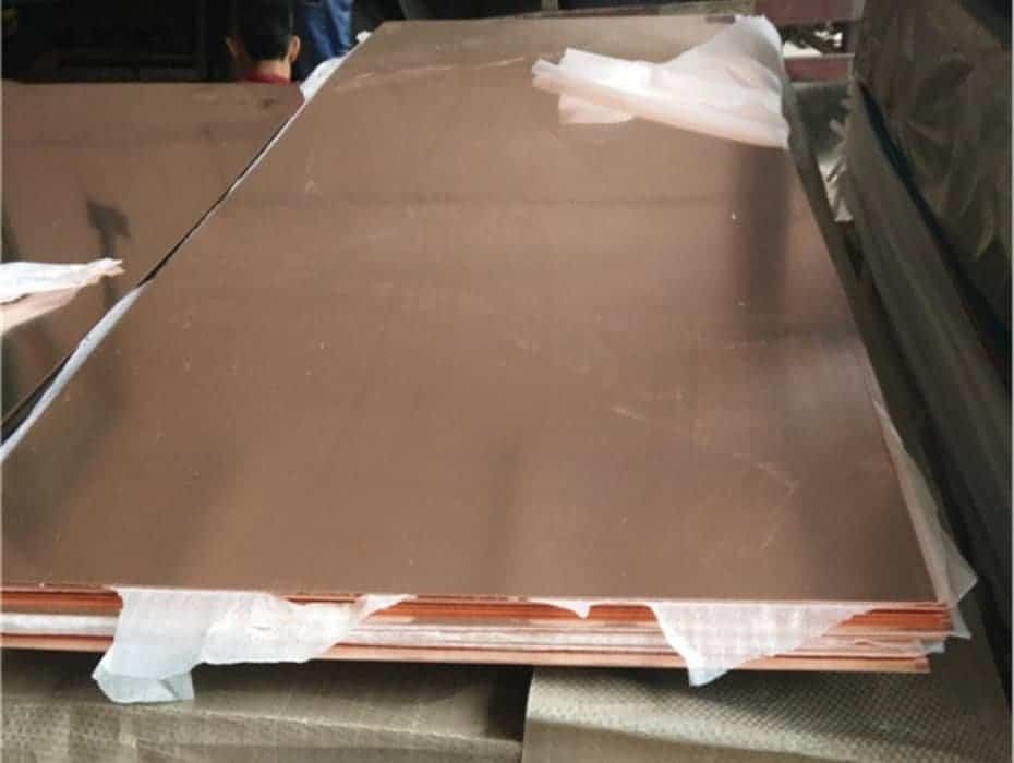 EN 1652 copper sheet