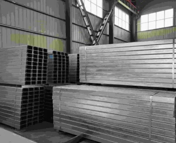 EN 10142 Galvanized Square Tubes