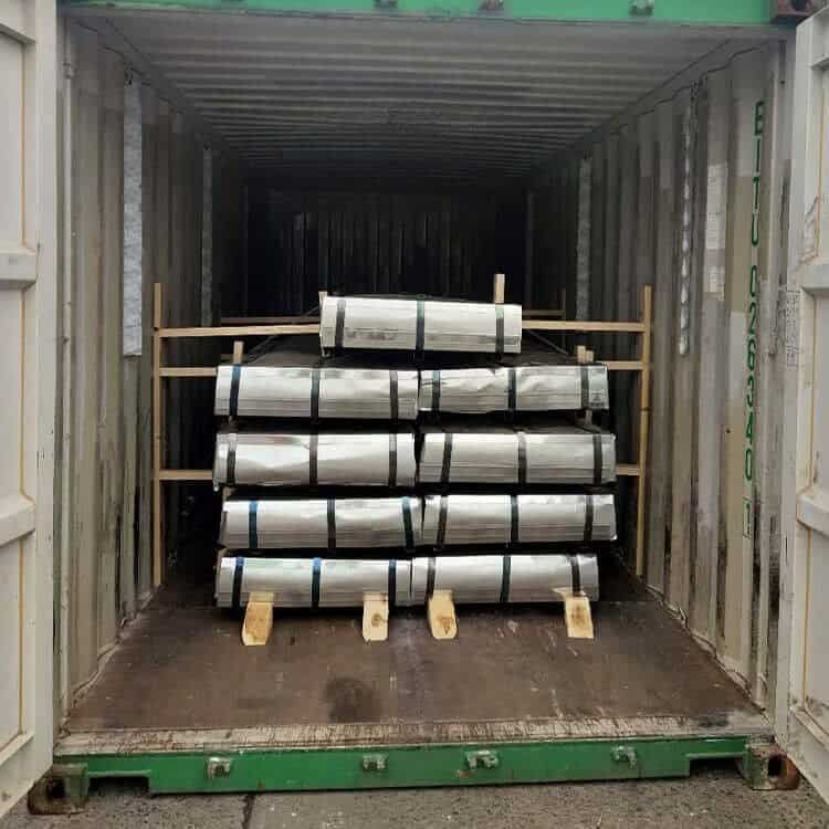 컬러 코팅 골판지 30 Color Coated Corrugated Sheet Delivery