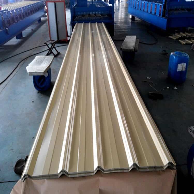 컬러 코팅 골판지 14 Color Coated Corrugated Sheet Production1