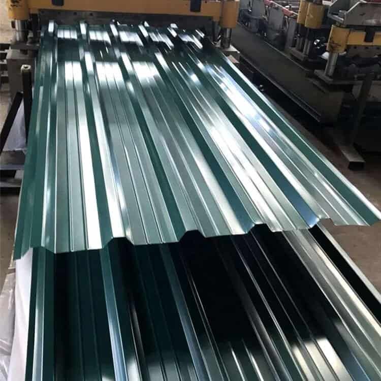 컬러 코팅 골판지 15 Color Coated Corrugated Sheet Production2