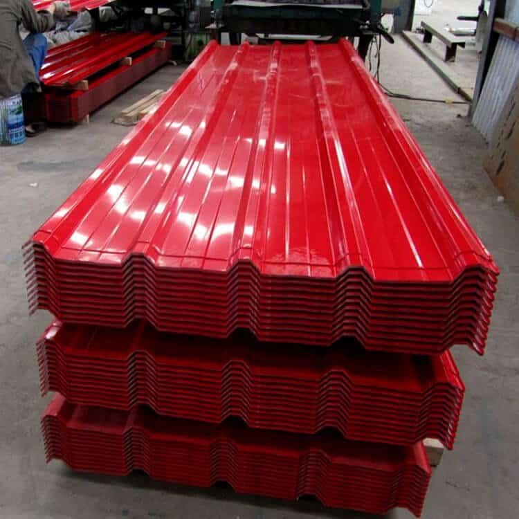 컬러 코팅 골판지 19 Color Coated Corrugated Sheet Stock5