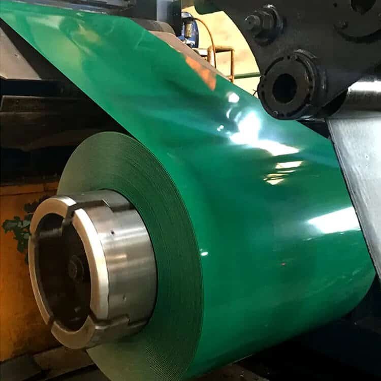カラーコーティングされたスチールコイル 12 Color Coated Steel Coil Production