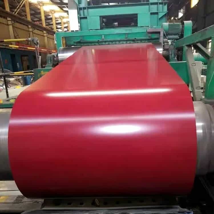 カラーコーティングされたスチールコイル 14 Color Coated Steel Coil Production2