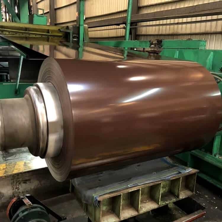 カラーコーティングされたスチールコイル 20 Color Coated Steel Coil Production8