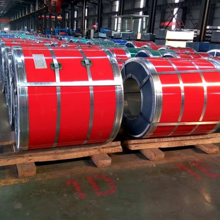 カラーコーティングされたスチールコイル 22 Color Coated Steel Coil Stock1