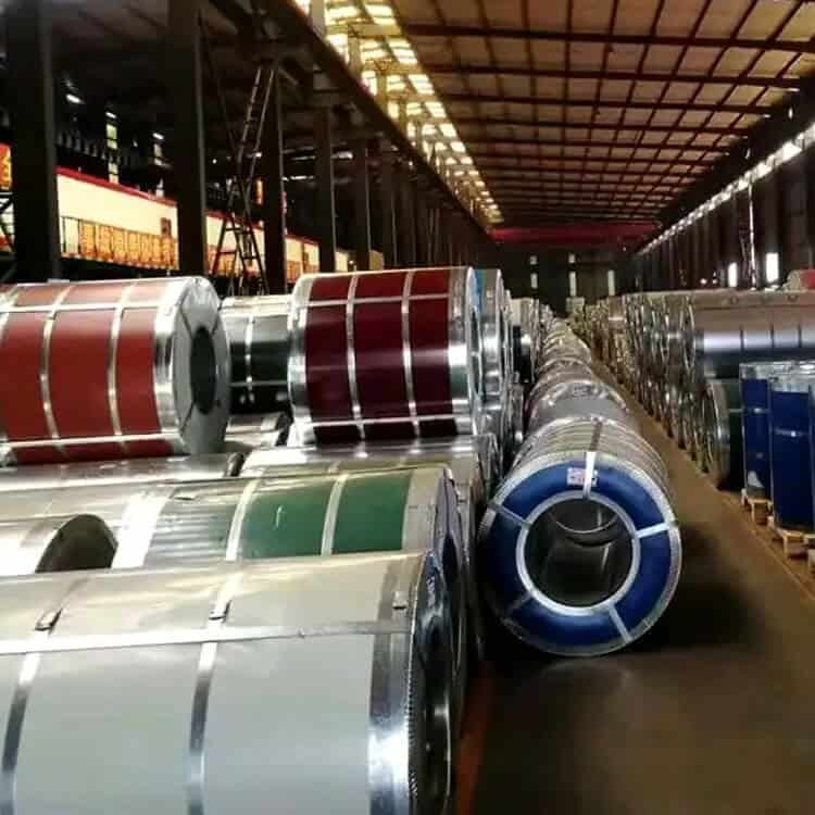 カラーコーティングされたスチールコイル 25 Color Coated Steel Coil Stock2