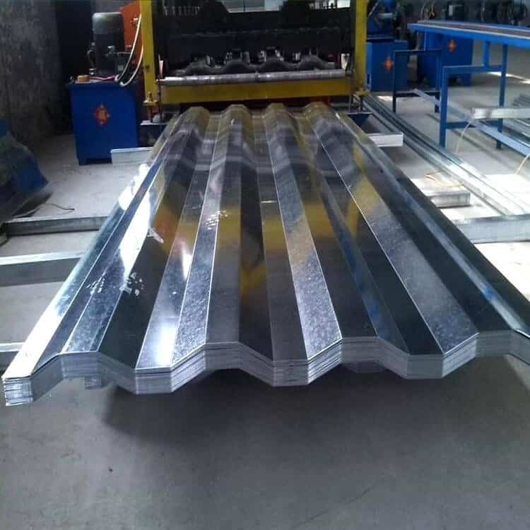 亜鉛メッキ波板 14 Galvanized Corrugated Sheet Production2