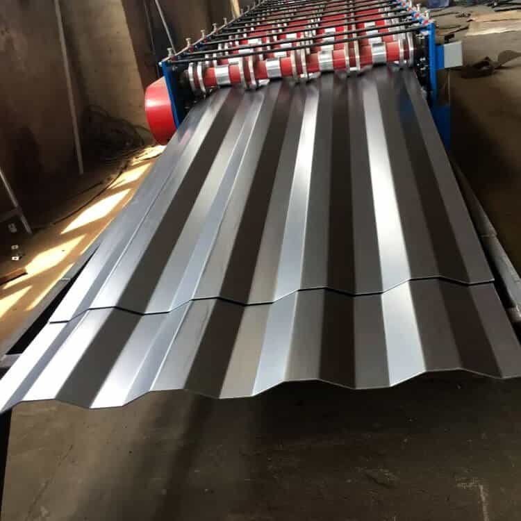 亜鉛メッキ波板 16 Galvanized Corrugated Sheet Production4