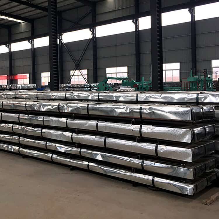 亜鉛メッキ波板 22 Galvanized Corrugated Sheet Stock1