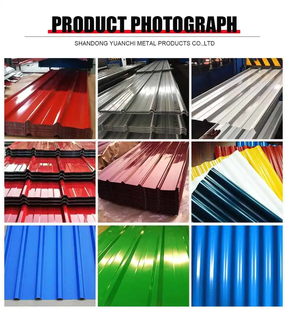 EN 10346 Color Coated Corrugated SheetSheets