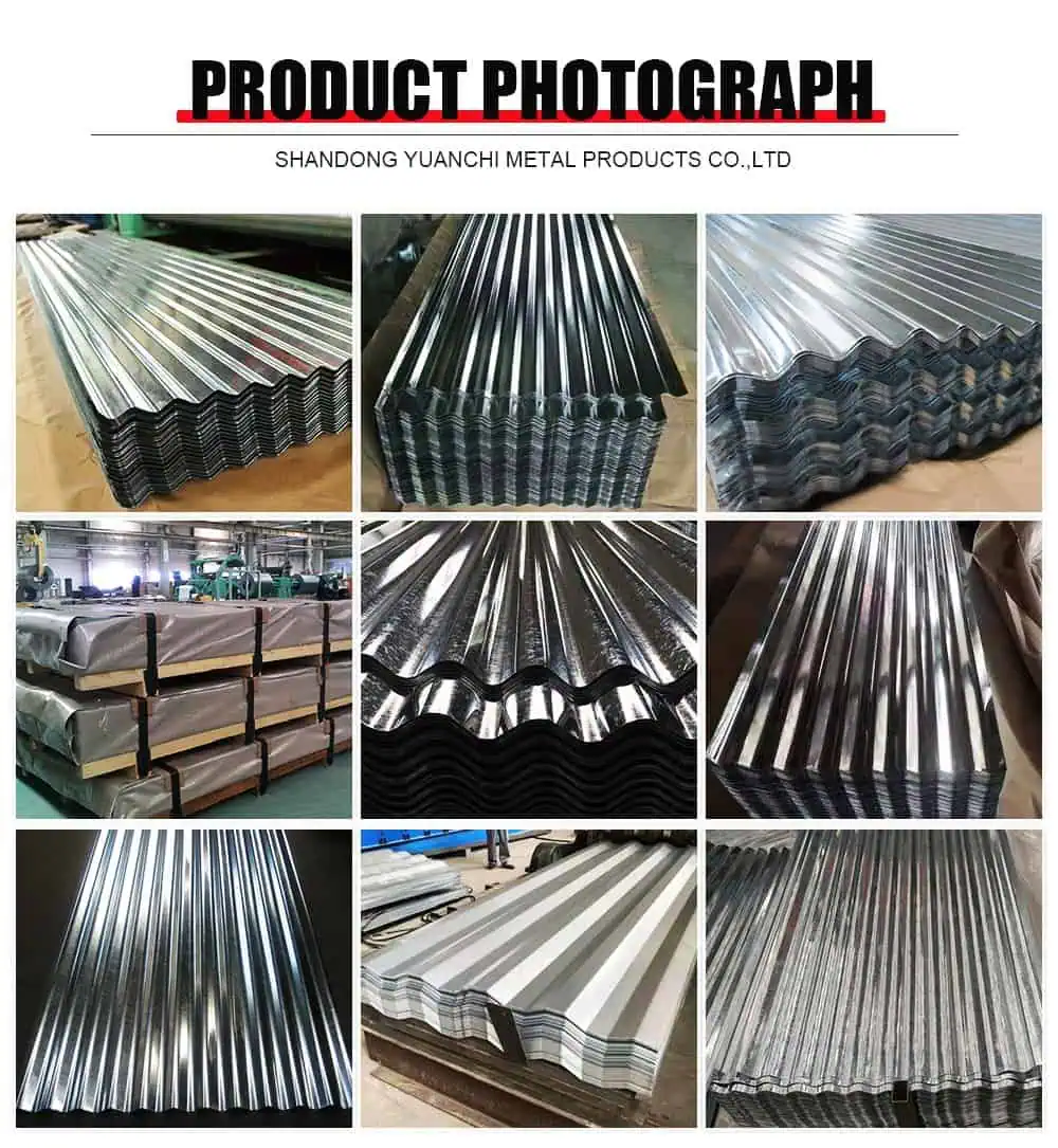 ASTM A653 Galvanized Corrugated Sheet