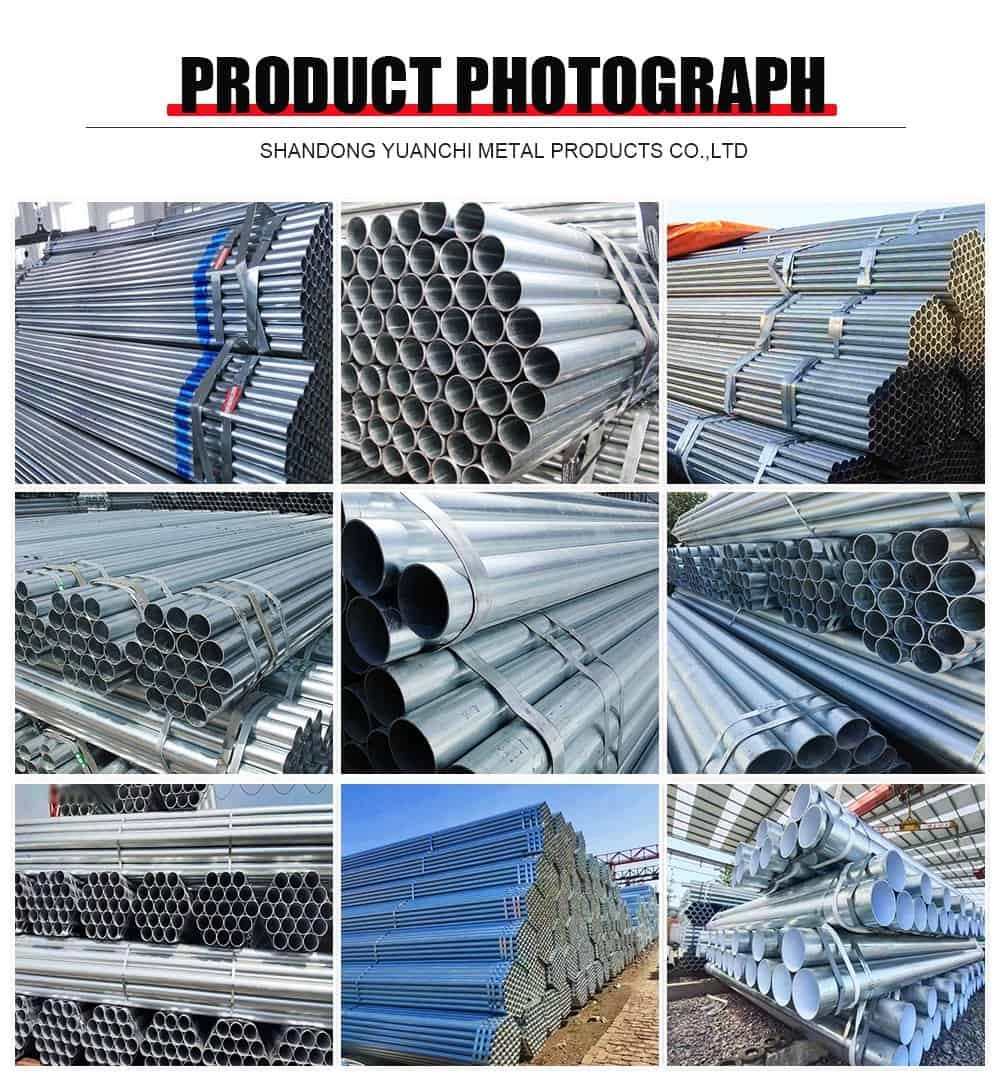 EN 10346 galvanized pipe