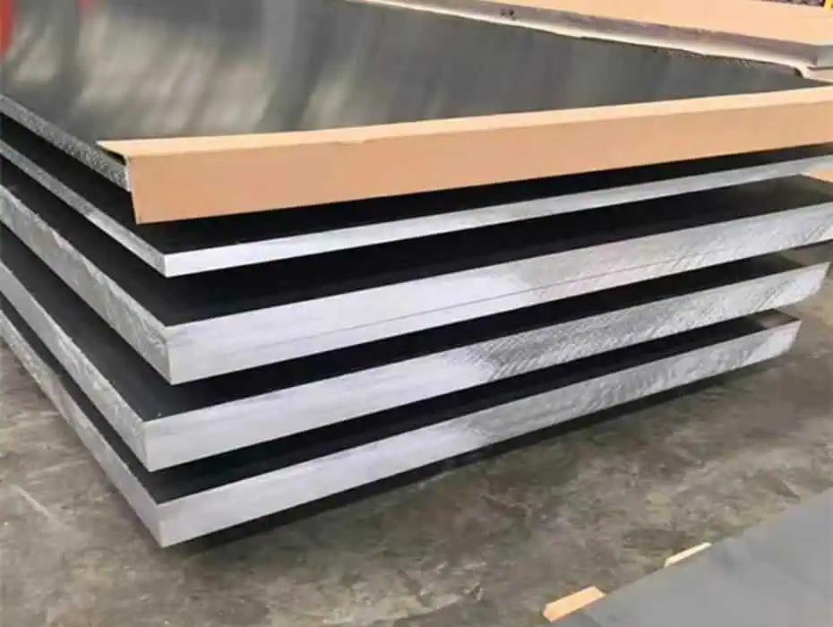 black aluminum sheet
