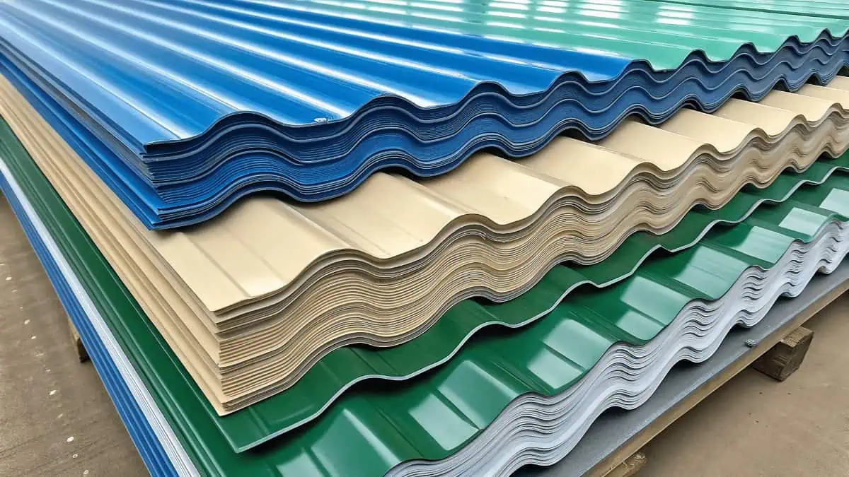 Color coated corrugated sheets3