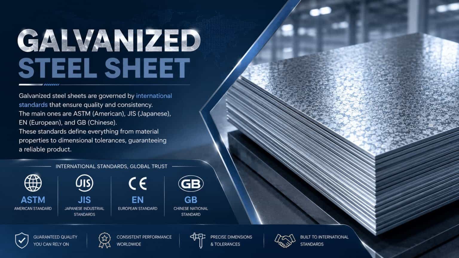 galvanized steel sheet standard