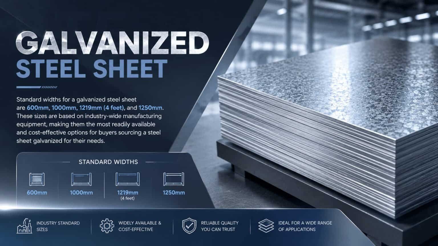 Blog 17 galvanized steel sheet width