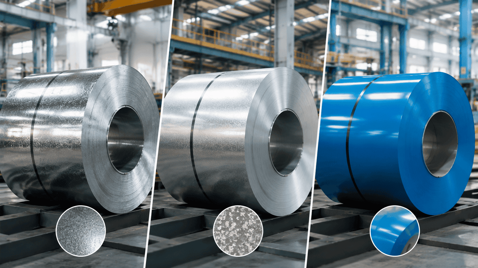 Blogue 2 different steel coils