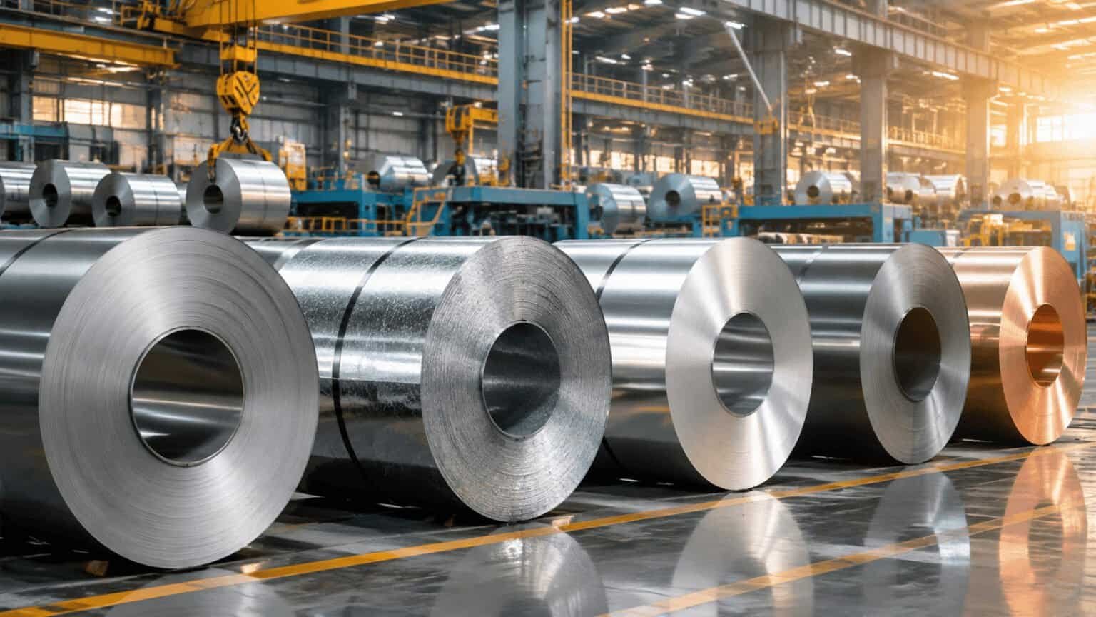 Bloguenes en acier steel coils